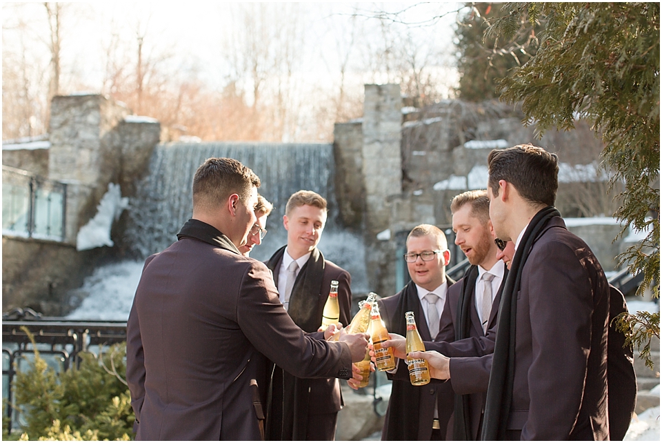 Ancaster Old Mill Wedding Photography Rebecca Willison Photography winter wedding